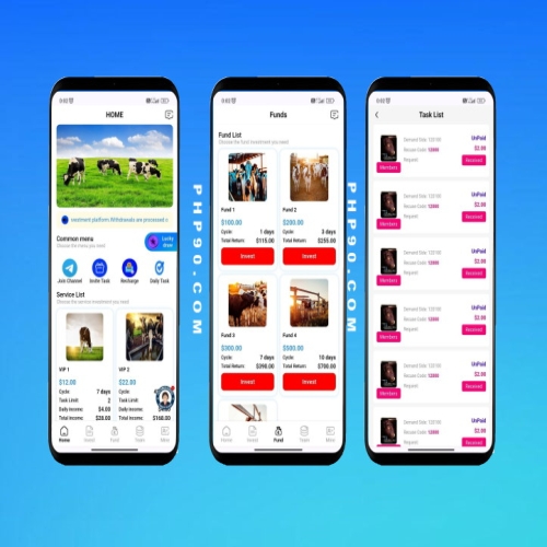國外投資理財牧場VIP源碼國際版刷單源碼